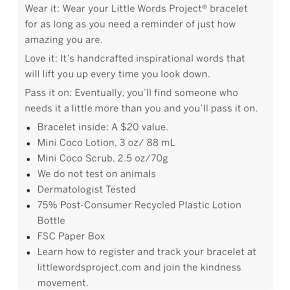 PINK Little Words Project, Gift Set, Limited Edition! - Picture 9 of 14